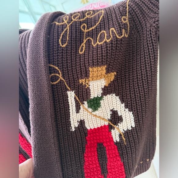 THE GREAT Lasso Lodge Cardigan - Picture 3 of 7